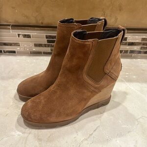 Sorel Suede Wedges